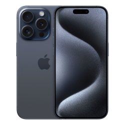 Apple iPhone 15 Pro 15,5 cm (6.1") Double SIM iOS 17 5G USB Type-C 1 To Titane, Bleu