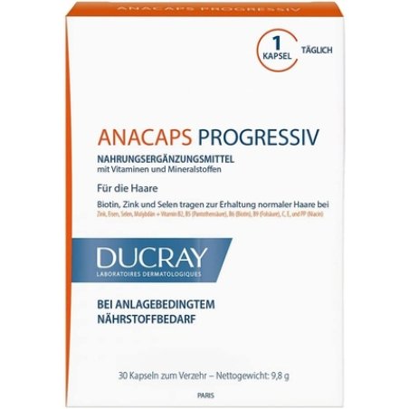 DUCRAY Anacaps Progressiv Capsules 30 Count