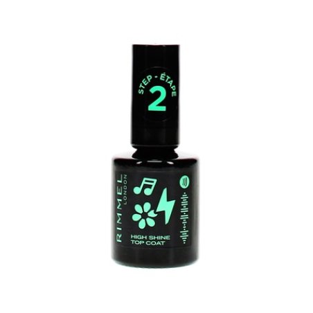 Rimmel Super Gel Nail Polish Highshine Top Coat 12ml
