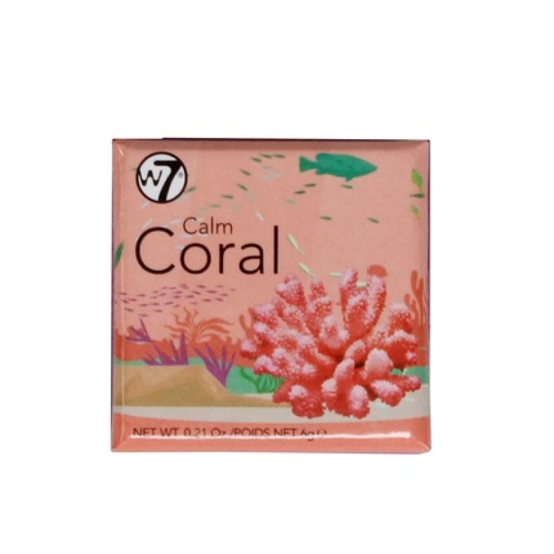 Luxury Beauty Wholesale W7 Blusher Calm Coral
