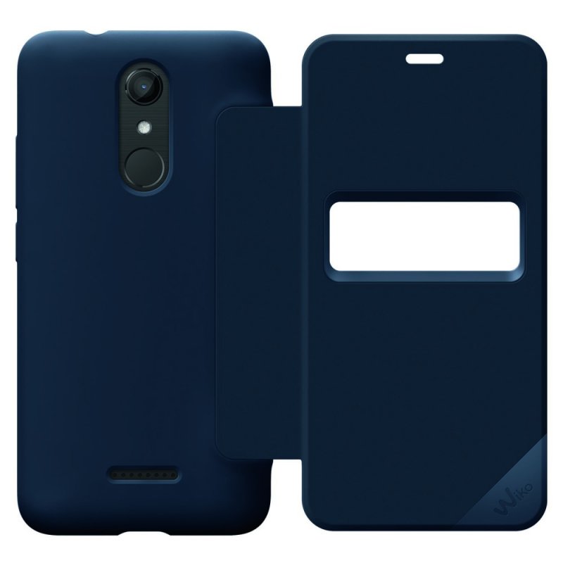 Wiko WKPRFIBU3961 mobile phone case 14 cm (5.5") Folio Blue