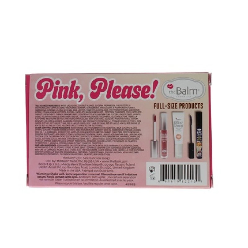 Luxury Beauty Wholesale B2b Online Thebalm Pink Please Set 3pc