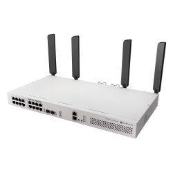Mikrotik CRS418-8P-8G-2S 5axQ2axQ-RM L2/L3 Gigabit Ethernet (10/100/1000) Connexion Ethernet, supportant l'alimentation