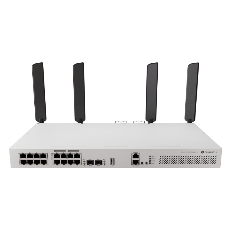 Mikrotik CRS418-8P-8G-2S 5axQ2axQ-RM L2/L3 Gigabit Ethernet (10/100/1000) Power over Ethernet (PoE) 1U
