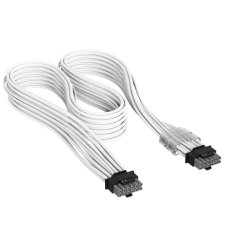 Corsair Premium Sleeved 12V-2x6 zu 12V-2x6-Kabel, Universal - weiß