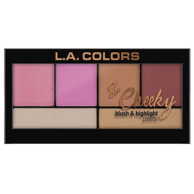L.A. Colors So Cheeky Blush Pink and Playful 1 Ounce