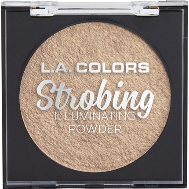 L.A. COLORS Strobing Illuminating Powder Gold Halo 1 Ounce