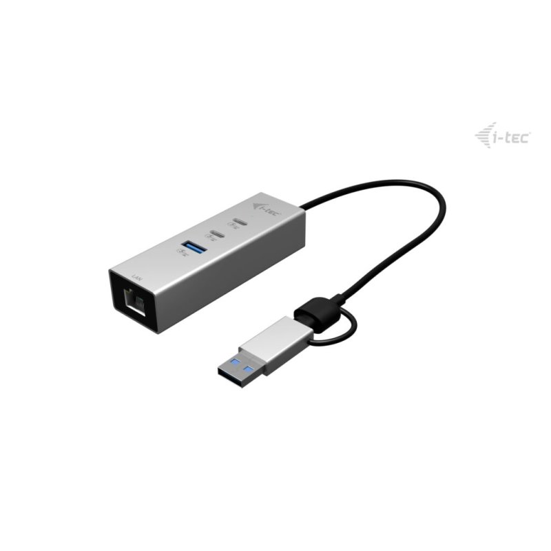 I-TEC USB-C/A HUB 3X USB LAN 2X USB-C 1X USB-A 2.5 GBIT LA