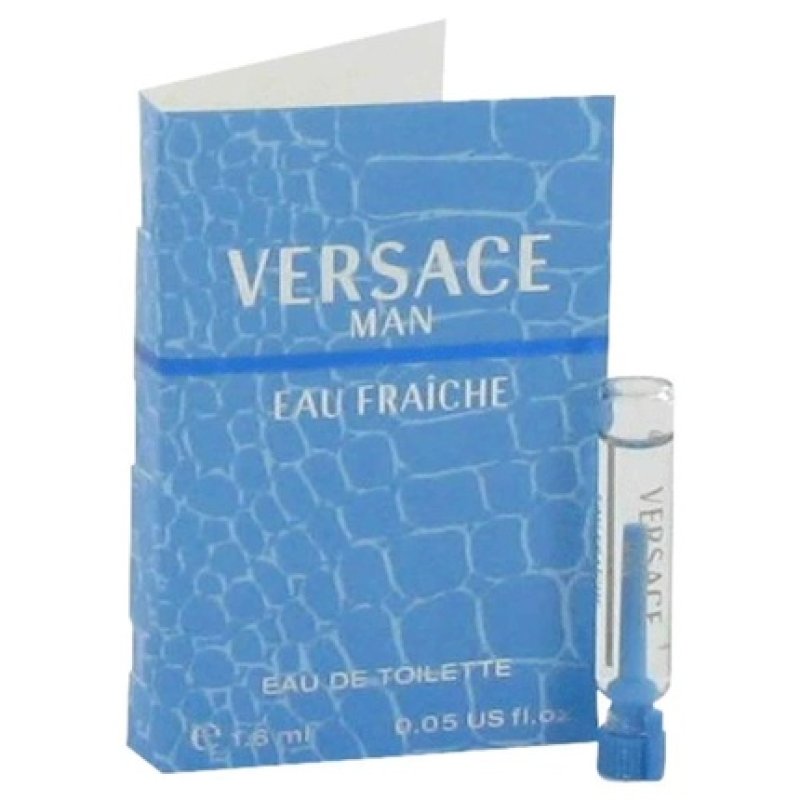 Versace Man by Versace Eau Fraiche Vial Sample 0.03oz for Men