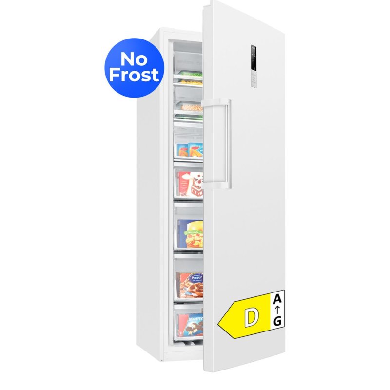 Bomann GSVS 7365 Congélateur vertical Pose libre 380 L Blanc