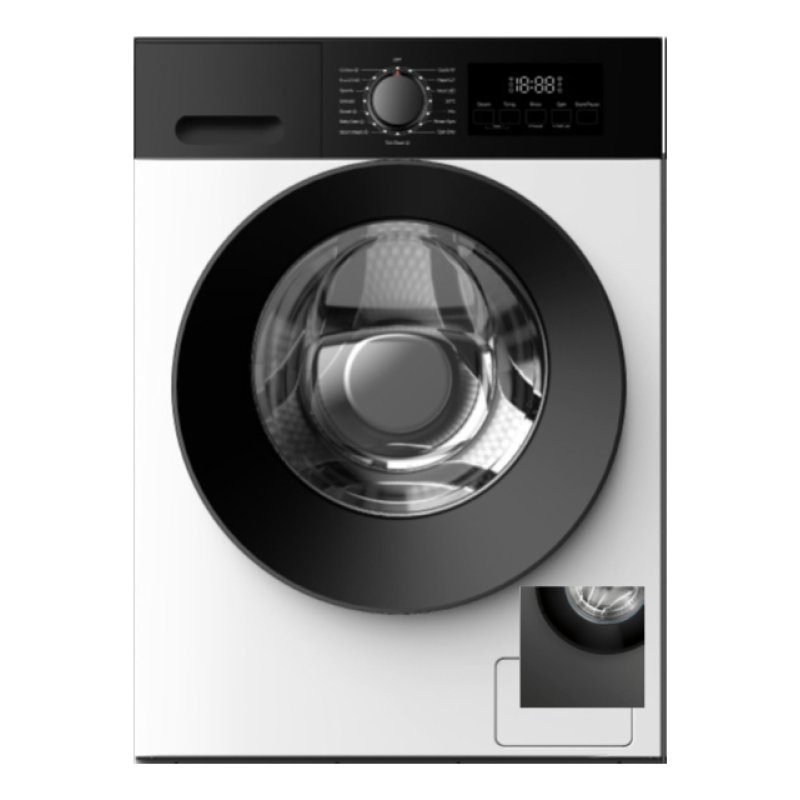 Bomann WA 7188 washing machine Front-load 8 kg 1400 RPM Black