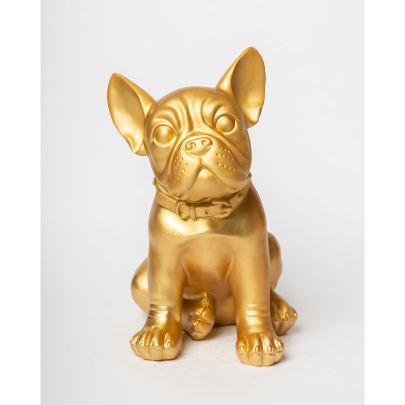 Blogo - Figure - Bulldog Ruggiero - Gold - Medium