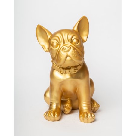Blogo - Figure - Bulldog Ruggiero - Gold - Medium