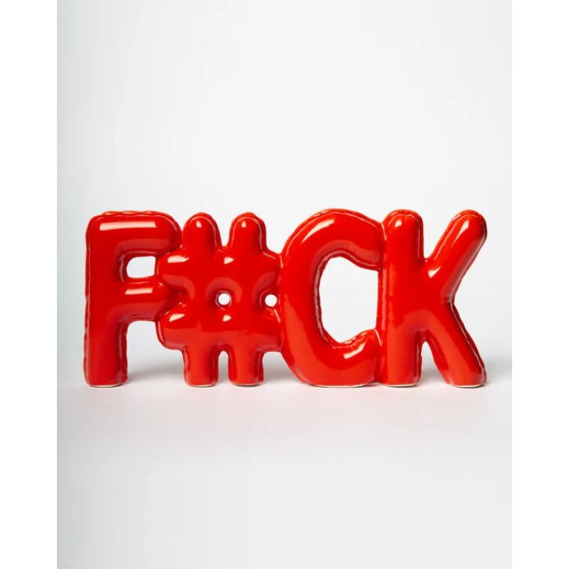 Blogo Smart - Balloon Lettering - Fuck - Red