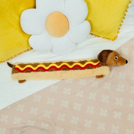 Fizz Creations - Sausage Dog Long Hot Water Bottle - 55cm