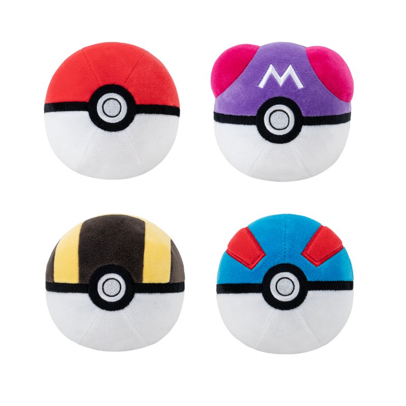Pokémon - Plush 10 cm Pokeball (PKW3554-7)