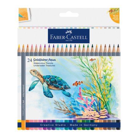 Faber-Castell – WC Pencils GoFa Aqua – 24 pcs. in Box (114617)