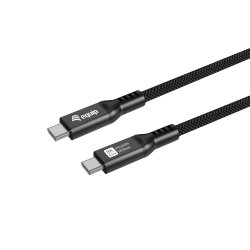 Equip Kabel USB-C4.0-C 80Gbps PD240W St/St 2.00m schwarz