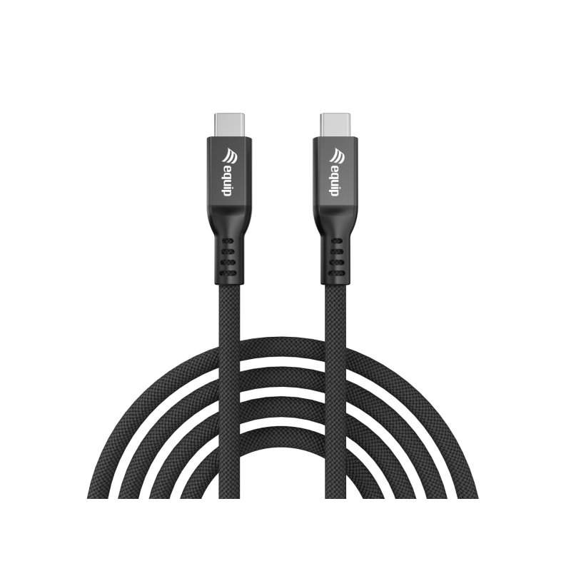 Equip Kabel USB-C4.0-C 80Gbps PD240W St/St 2.00m schwarz