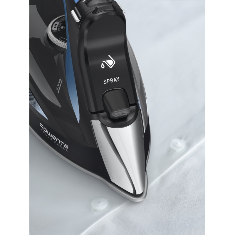 Rowenta DW5310 Steam iron Microsteam 400 HD Laser soleplate 2700 W Black, Blue