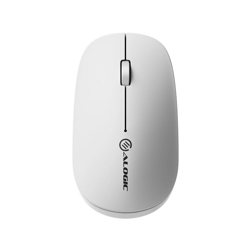 ALOGIC AMBT4KWH mouse Travel Ambidextrous RF Wireless Bluetooth