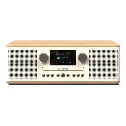 Pure Classic C-D6 Portable Numérique Chêne, Blanc