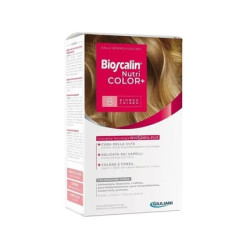 Giuliani Bioscalin Nutricolor Plus 8 Light Blonde Coloring Cream Kit With Developer Shampoo And Balm