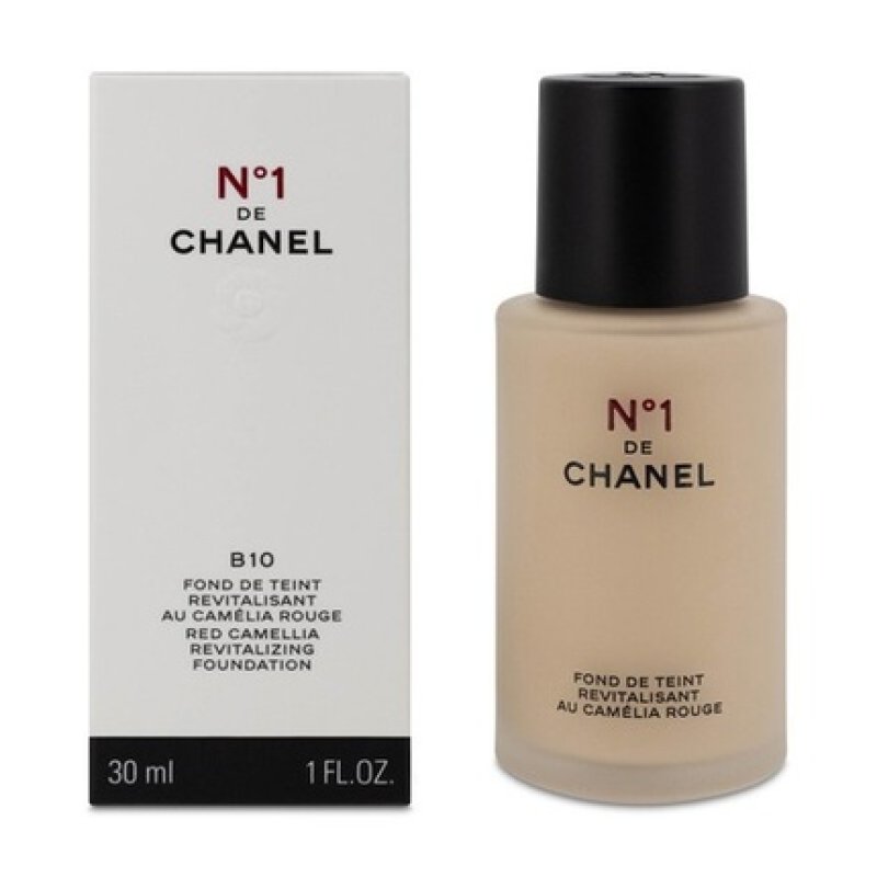 Chanel No1 Red Camellia Revitalizing Foundation B10 Neutral Finish Face Makeup