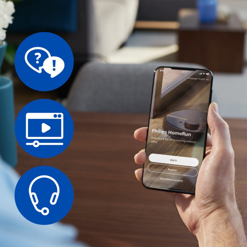 Philips Robot aspiration et lavage HomeRun 5000