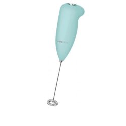 Clatronic MS 3089 Mousseur à lait électrique portatif Vert, Couleur menthe