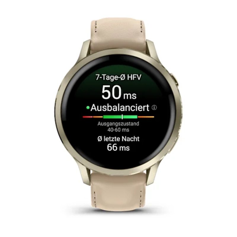 Garmin Venu 4 3.05 cm (1.2 ) AMOLED 41 mm Digital 390 x 390 pixels Touchscreen Gold Wi-Fi GPS (satellite)