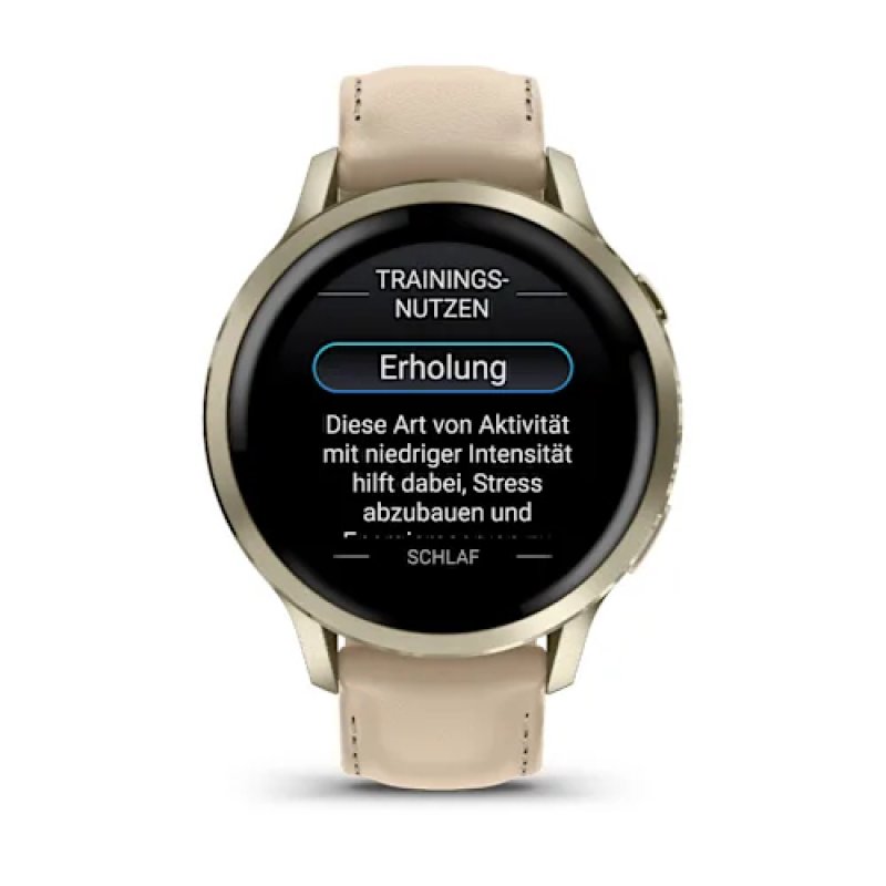 Garmin Venu 4 3.05 cm (1.2 ) AMOLED 41 mm Digital 390 x 390 pixels Touchscreen Gold Wi-Fi GPS (satellite)