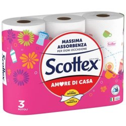 Scottex Amore Di Casa Kitchen Paper 3 Rolls