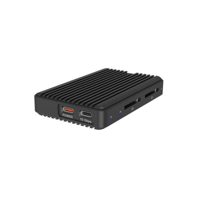 ICY BOX IB-CR602M-C31 SSD enclosure Black M.2