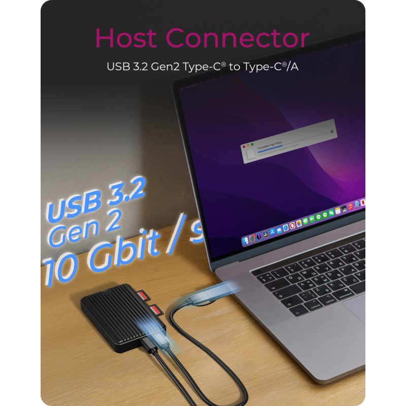 ICY BOX IB-CR602M-C31 Enceinte ssd Noir M.2