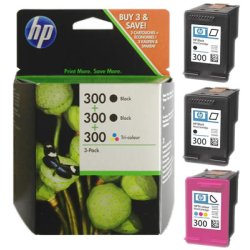 V DJD2560 INK(3) 3xNo.300 2xblk 1xco