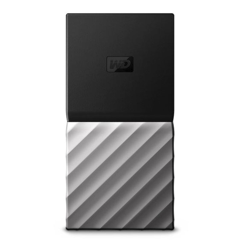 Western Digital My Passport SSD 2 TB USB Type-C 3.2 Gen 1 (3.1 Gen 1) Black, Silver