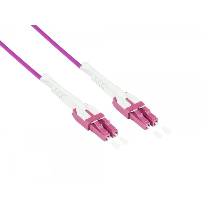 Alcasa LW-U820LC4 InfiniBand/fibre optic cable 20 m 2x LC Violet