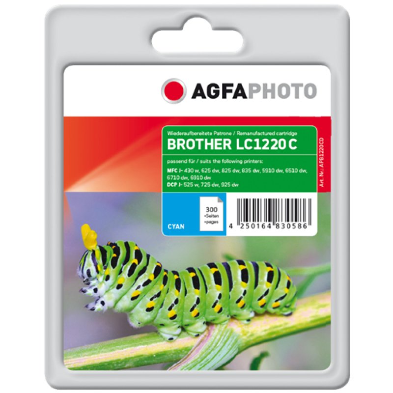 AgfaPhoto APB1220CD ink cartridge 1 pc(s) Cyan