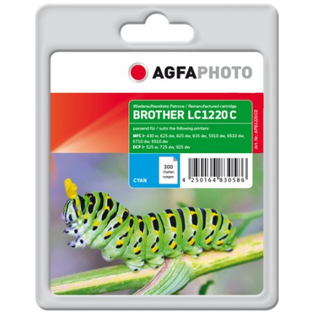 AgfaPhoto APB1220CD cartouche d'encre 1 pièce(s) Cyan