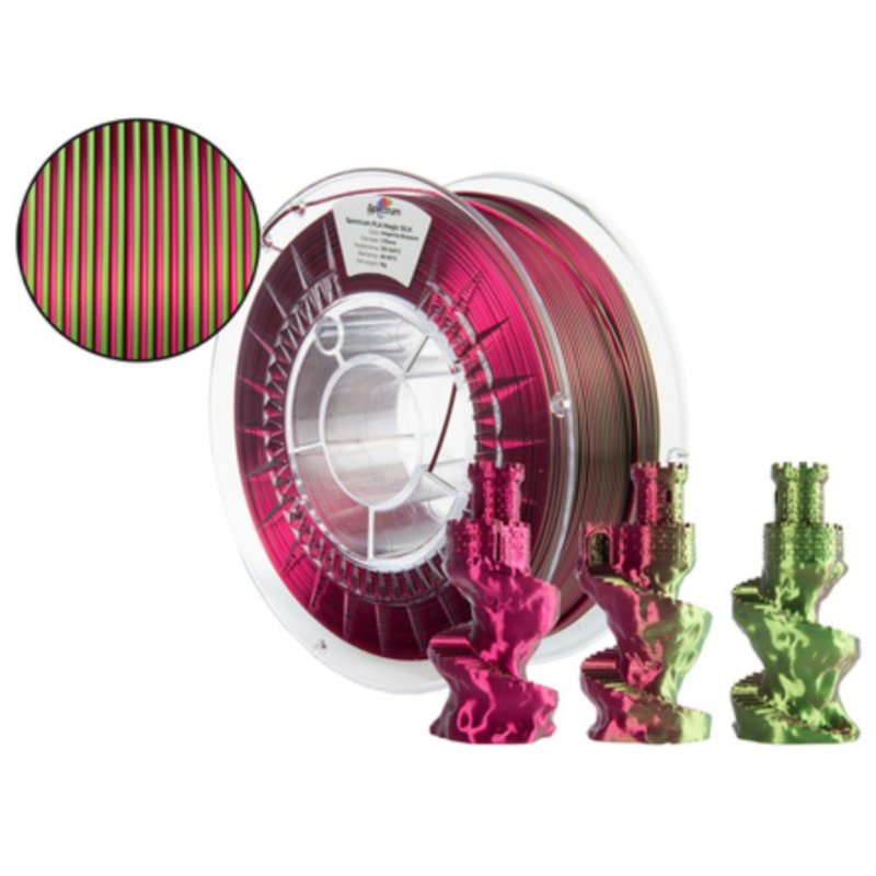 Filament Spectrum · PLA Magic SILK · MAGENTA BLOSSOM · 1.75mm · 1kg