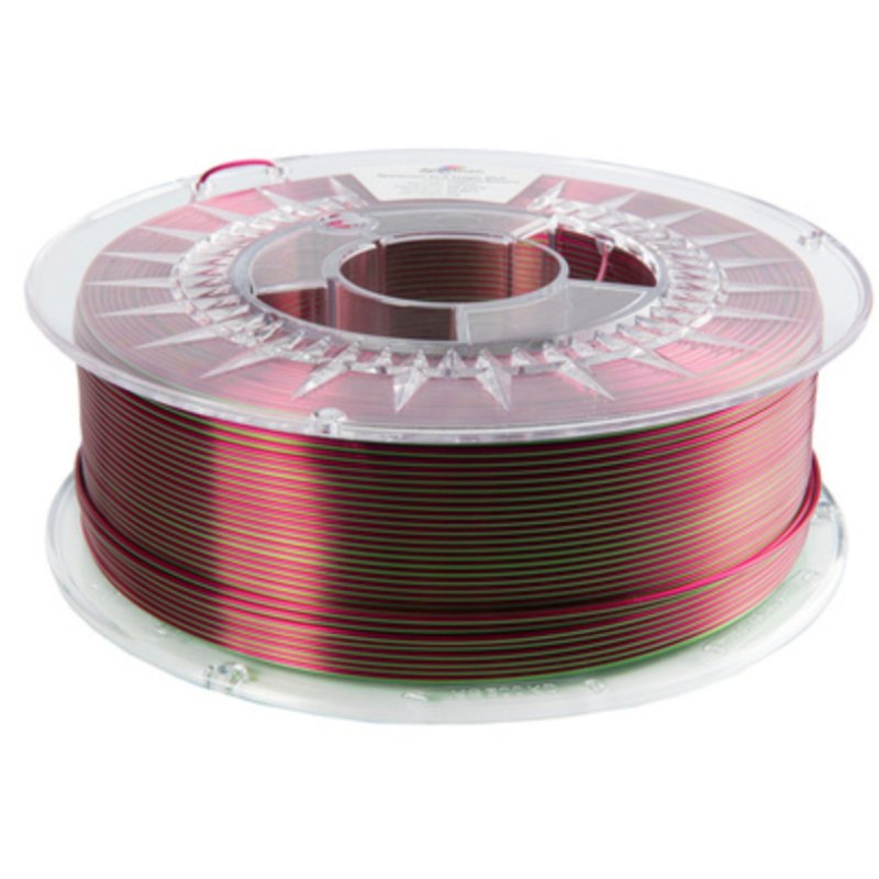 Spectrum Filaments 81408 matériel d'impression 3D Acide polylactique (PLA), Soie Multicolore 1 kg
