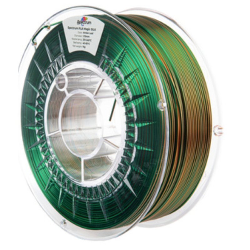 Filament Spectrum · PLA Magic SILK · AMBER LEAF · 1.75mm · 1kg
