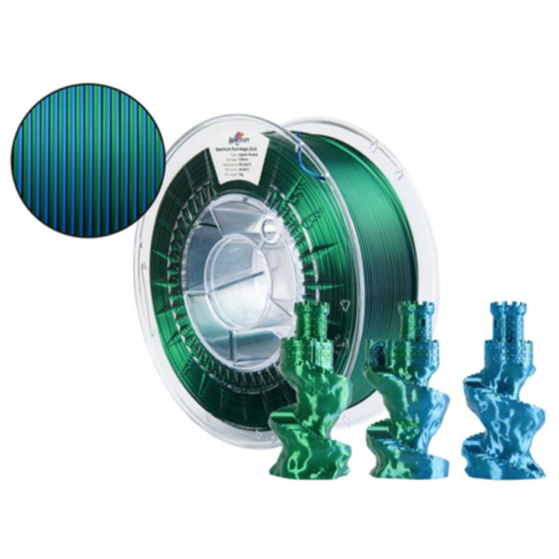 Filament Spectrum · PLA Magic SILK · LAGOON BREEZE · 1.75mm · 1kg