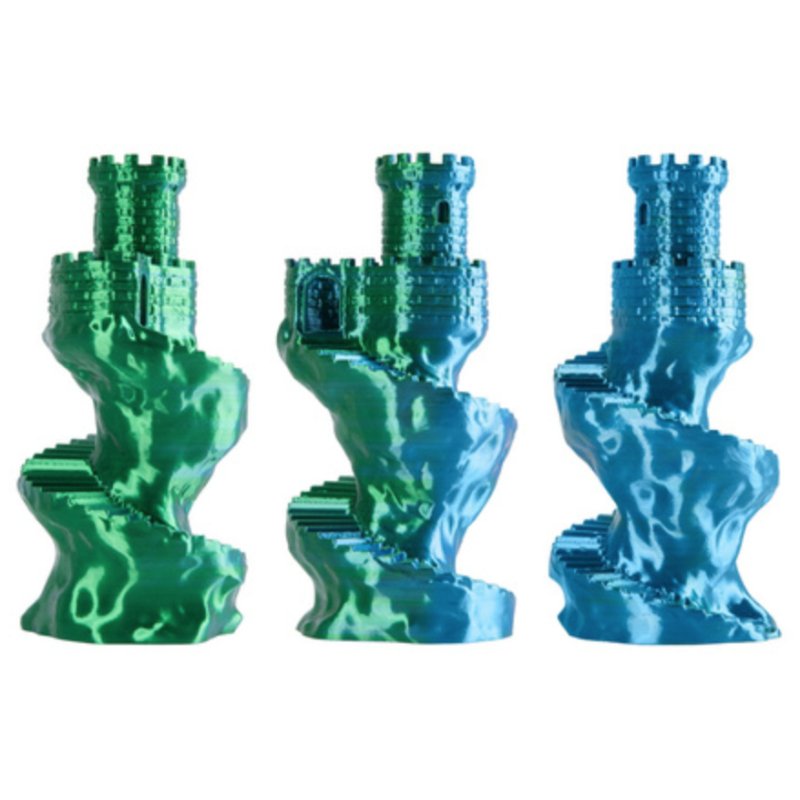 Spectrum Filaments 81414 3D printing material Polylactic acid (PLA), Silk Multicolour 1 kg