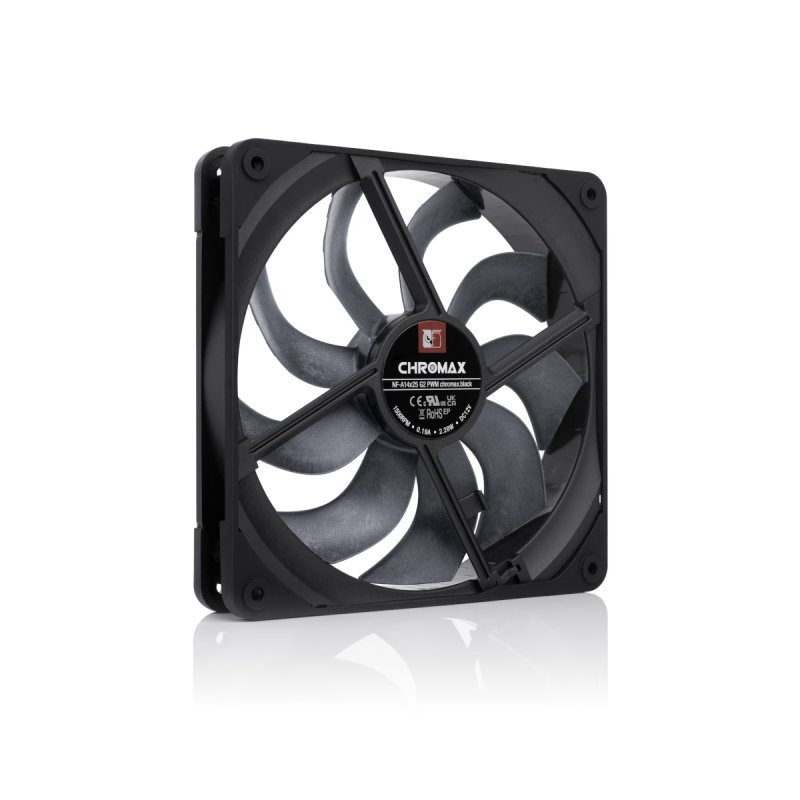 NF-A14x25 G2 PWM chromax.black (PWM-Anschluss, 140 mm)