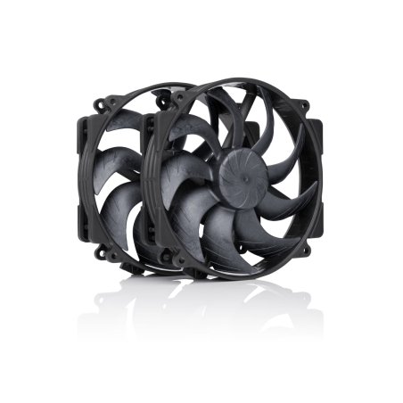 NF-A14x25r G2 PWM Sx2-PP chromax.black (140 mm)