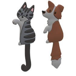 Winkee - Magnetic Hooks - Cat and Dog