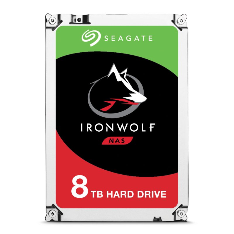 Seagate IronWolf ST8000VN0022 disque dur 8 To 7200 tr/min 256 Mo 3.5" Série ATA III