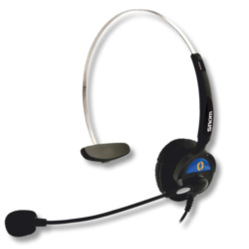 HS-MM2 Monophon Kopfband Schwarz Headset